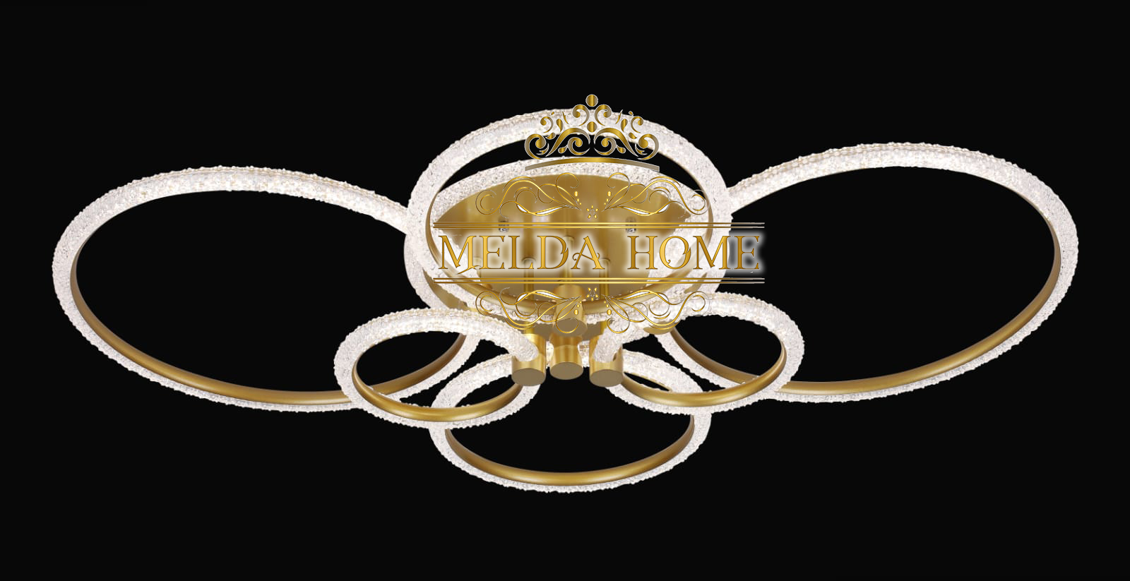 Hexa Lights Wit|Goud|Zwart