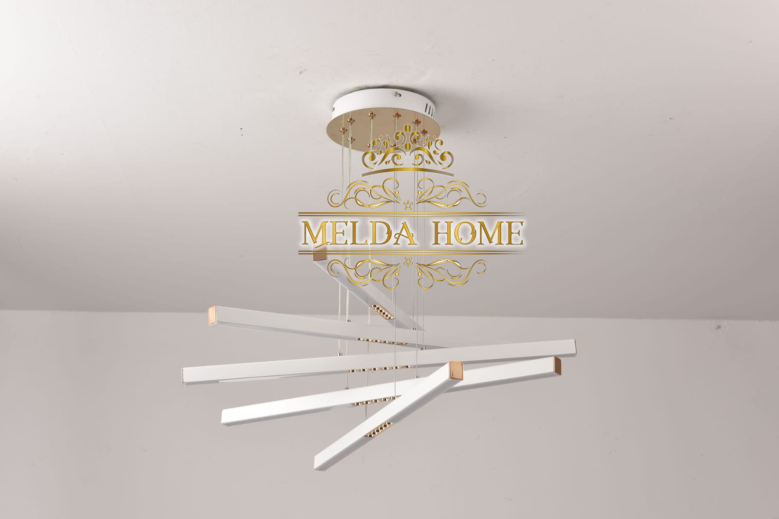 Cornhusk Cascade Lights Wit-Goud|Goud|Zwart