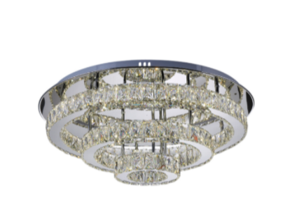 Plafondlamp Aza - 70X26 CM  - Dimbaar LED licht Q Dia60CM