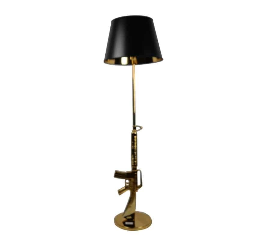 Vloerlamp M-16 GOUD